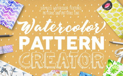 Watercolor Creator Pattern
