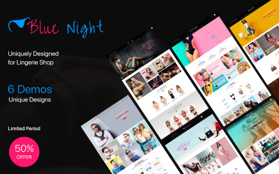 Blue Night - Multi Purpose Shopify-tema