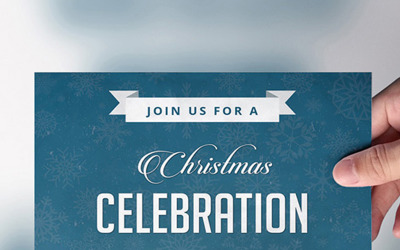Hills Christmas Invitation - Corporate Identity Template