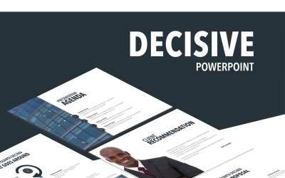 Modello PowerPoint decisivo