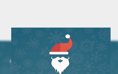 Santa Christmas Party Flyer - Corporate Identity Template