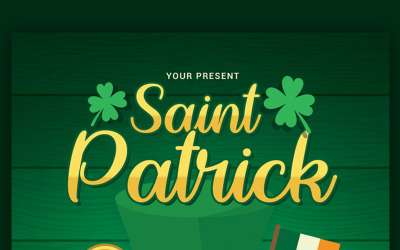 St. Patrick Day Feier - Corporate Identity Vorlage