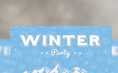 Winter &amp; Christmas Invitation - Corporate Identity Template