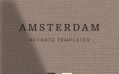 AMSTERDAM - szablon Keynote