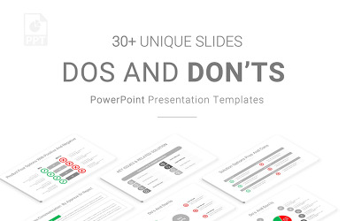 Dos and Don&#039;ts Presentation PowerPoint template