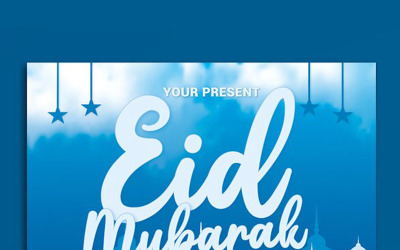 Eid Mubarak Flyer - Huisstijl sjabloon