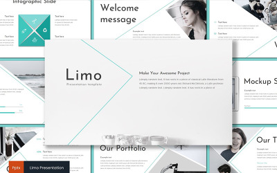 Limo PowerPoint template