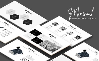 Minimal Presentation PowerPoint template