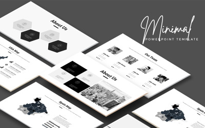 Minimale Präsentation PowerPoint-Vorlage