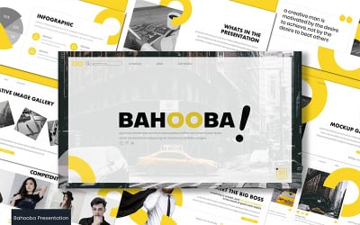 Modello PowerPoint Bahooba
