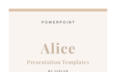 ALICE modèle PowerPoint