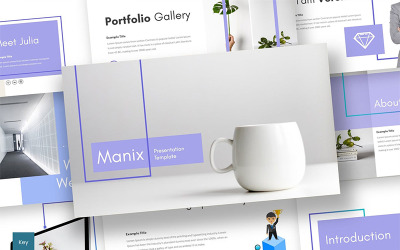 Manix - Modello di Keynote