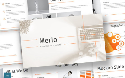 Merlo - шаблон Keynote