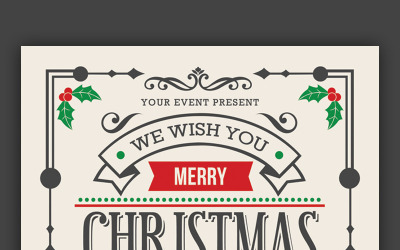 Christmas Flyer - Kurumsal Kimlik Şablonu