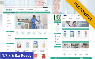 Medexi - PrestaShop responsief thema voor medische winkels