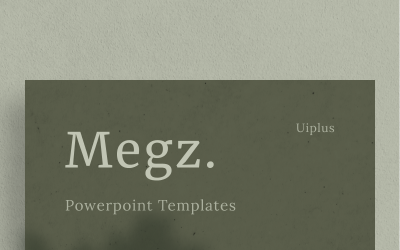 MEGZ PowerPoint şablonu