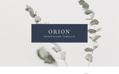 Modello PowerPoint di Orione