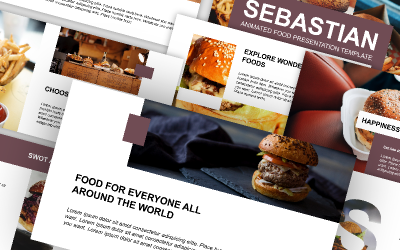 Modern bemutató PowerPoint sablon