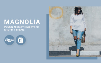 Negozio di abbigliamento taglie forti Tema Shopify