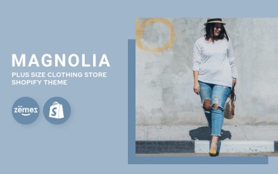 Responsive Plus Size Clothing Store Shopify Theme #91761