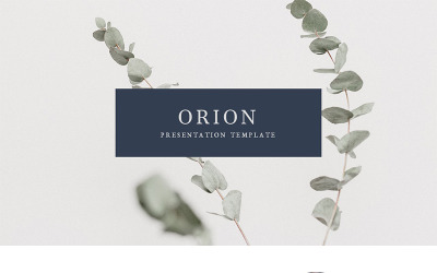 Шаблон Orion PowerPoint