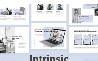 Intrinsic PowerPoint template