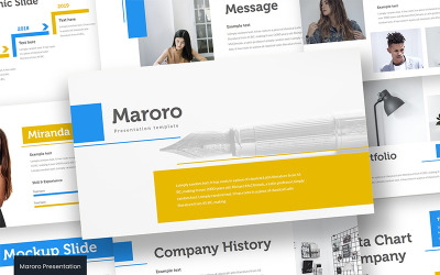Maroro - Keynote sablon