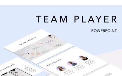 Szablon programu Team Player PowerPoint