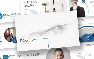 Dost - Keynote-Vorlage