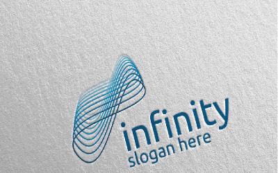 Infinity loop Design 24 Logo Template