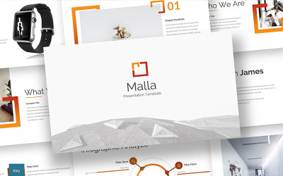 Malla - шаблон Keynote