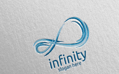 Plantilla de logotipo Infinity loop Design 32