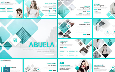Abuela - szablon Keynote