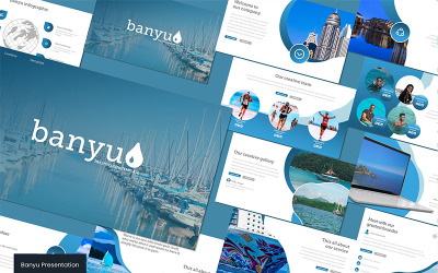 Banyu PowerPoint template