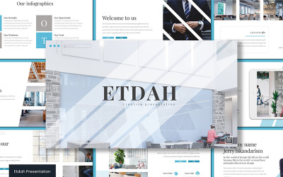 Etdah Szablon PowerPoint
