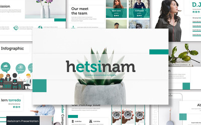 Hetsinam szablon PowerPoint