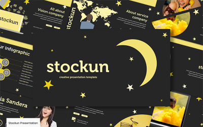 Stockun - Keynote sablon