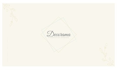 Modello PowerPoint Decorama