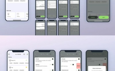 Elementos de IU de notificações