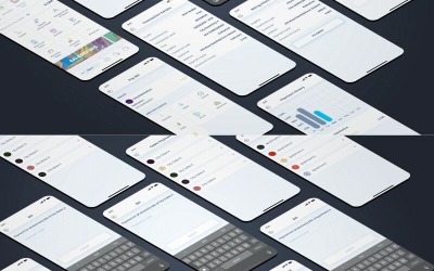 Elementos da IU de contas de pagamento