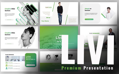 Livi Business - szablon Keynote
