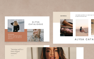 ALYSA plantilla de PowerPoint