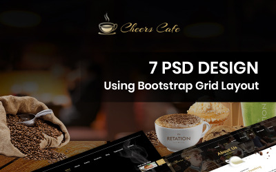 Cheers Cafe - Kafé PSD-mall