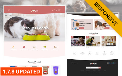 Dogn - Evcil Hayvan Yiyecek Mağazası PrestaShop Teması