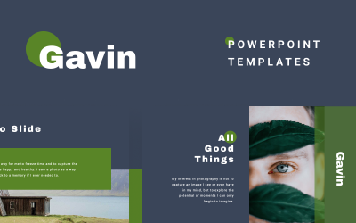 Szablon GAVIN PowerPoint
