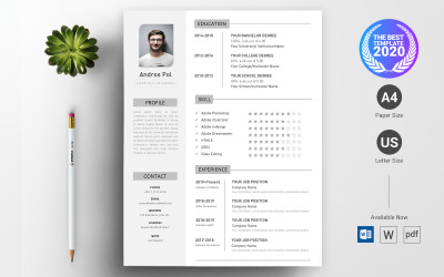 Andros Pol – CV &amp;amp; Resume Template