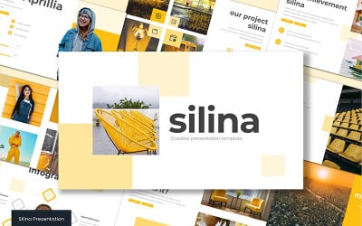 Modello PowerPoint di Silina