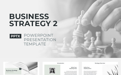 Modello PowerPoint di strategia aziendale 2