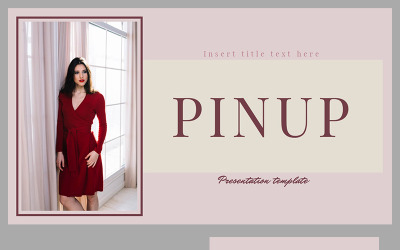 "Pinup Google Slides" google Slides adaptatif #92654