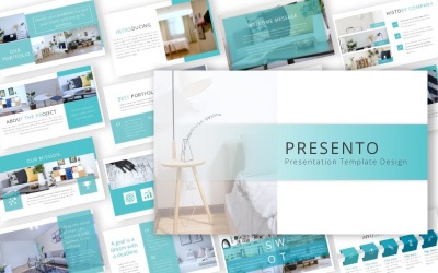 Presento - Présentation - Modèle Keynote
